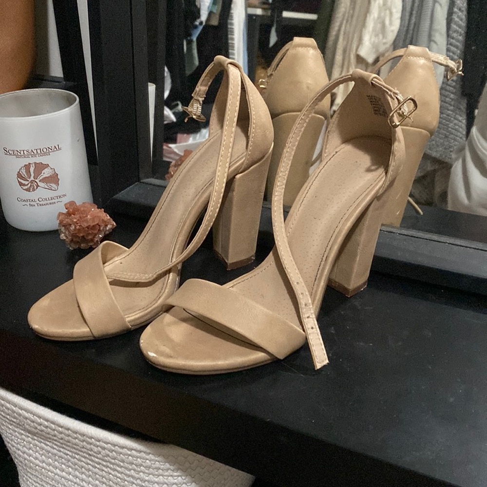 Nice strappy block heels